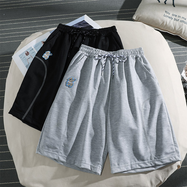 Pantaloni sport de dama cu talie inalta si cravate