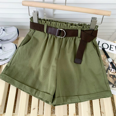 Ikdienas šorti ar jostiņu un kabatām vairākās krāsās