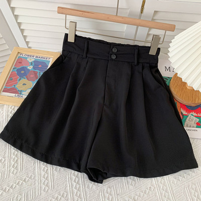 Pantaloni scurți de vară de damă cu talie înaltă