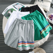 Pantaloni sport dama cu cravate lungime 3/4