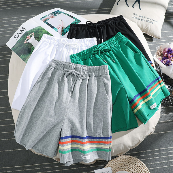 Pantaloni sport dama cu cravate lungime 3/4