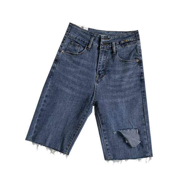 Ikdienas 3/4 džinsi ar kabatām