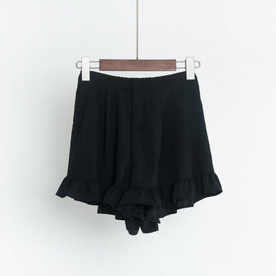 Pantaloni scurți de damă cu talie înaltă - patru culori