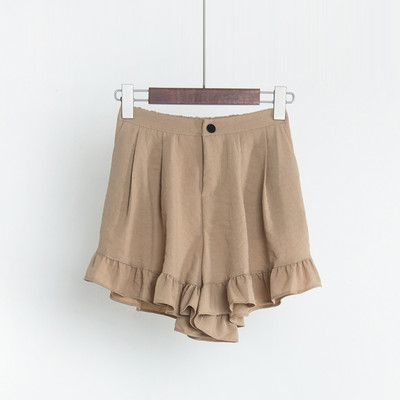 Pantaloni scurți de damă cu talie înaltă - patru culori