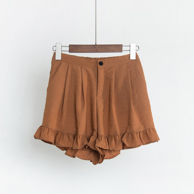 Pantaloni scurți de damă cu talie înaltă - patru culori