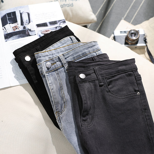 Blugi de dama 3/4 lungime model uni