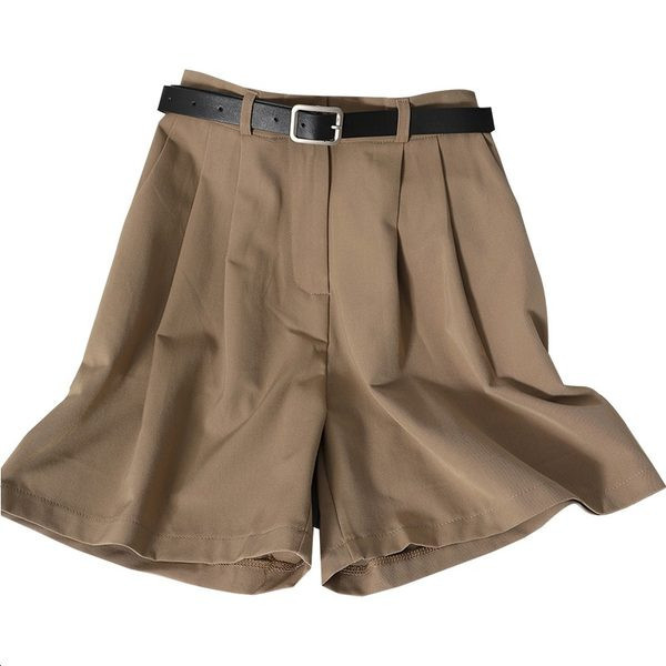 Sieviešu platie šorti ar jostu