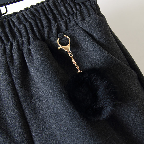 Ženske moderne kratke hlače jednobojni model