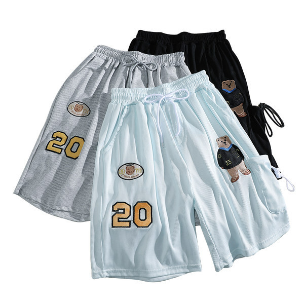 Ежедневни дамски панталони 3/4 дължина с апликация