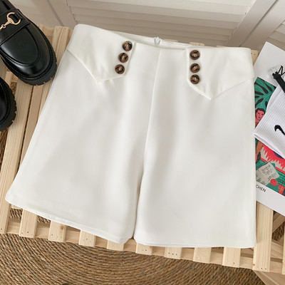 Jauns sieviešu šortu modelis - ar pogām un augstu vidukli