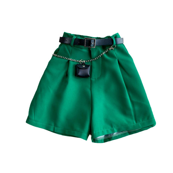 Model nou de pantaloni scurți de damă cu curea - mai multe culori