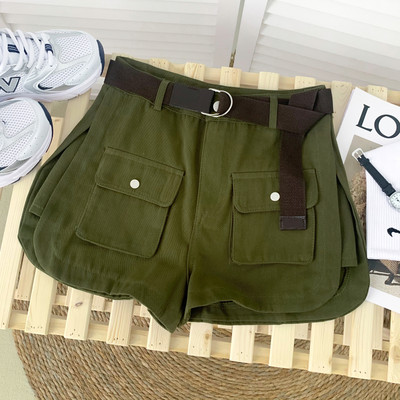 Pantaloni scurți moderni din denim cu buzunare în mai multe culori