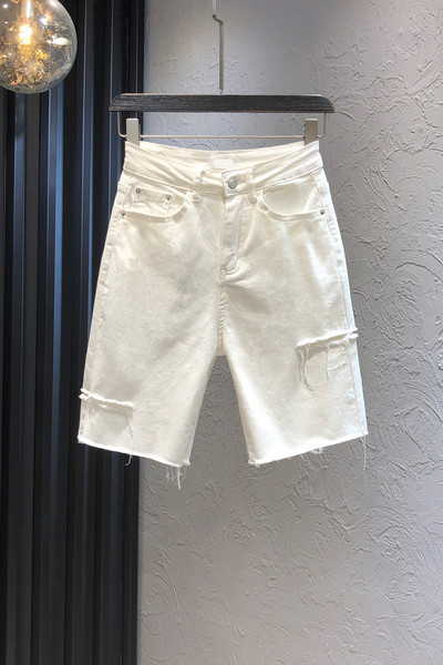 Blugi de damă în alb