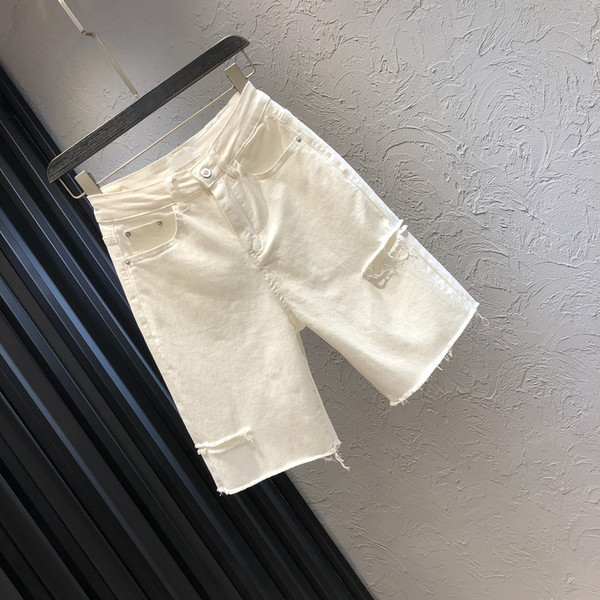 Blugi de damă în alb