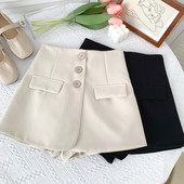 Fusta-pantaloni de dama model nou cu nasturi