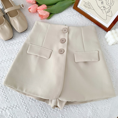 Fusta-pantaloni de dama model nou cu nasturi