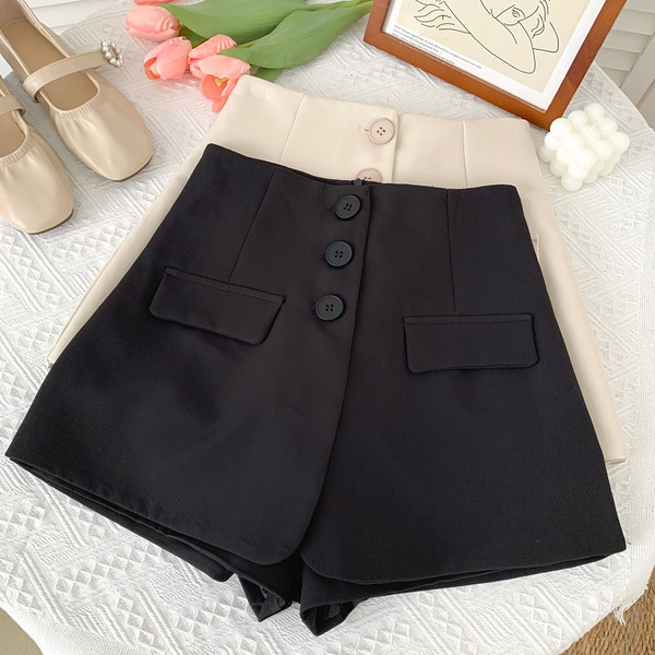 Fusta-pantaloni de dama model nou cu nasturi