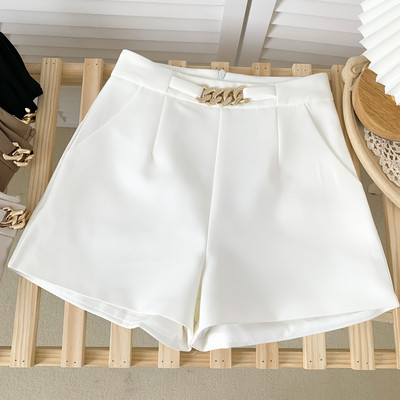 Model nou de pantaloni scurti de dama cu lant in mai multe culori