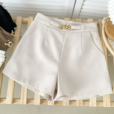 Model nou de pantaloni scurti de dama cu lant in mai multe culori