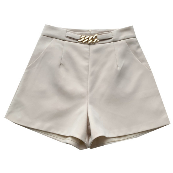 Model nou de pantaloni scurti de dama cu lant in mai multe culori