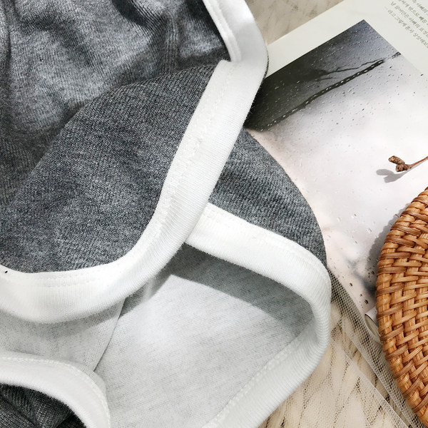 Ležerne ženske hlače s rubovima