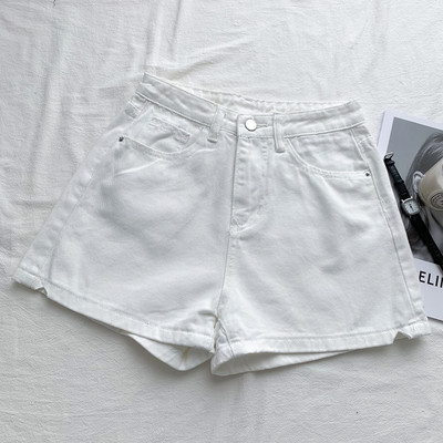 Pantaloni scurți casual de damă din denim în mai multe culori