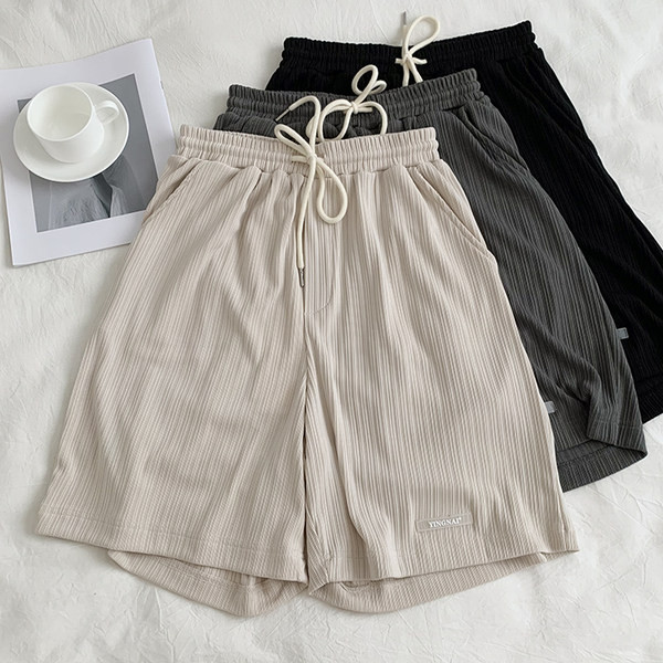 Ikdienas sieviešu bikses ar elastīgu vidukli trīs krāsās