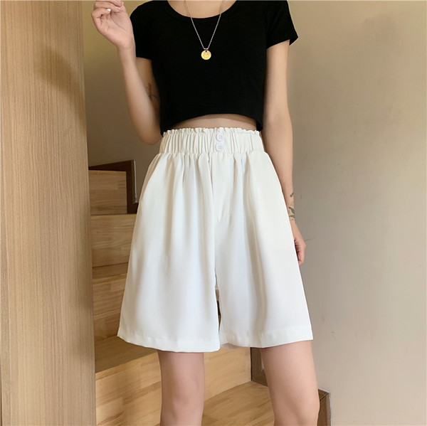 Ikdienas sieviešu bikses 3/4 garuma vienkāršs modelis