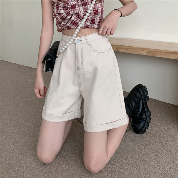 Blugi de dama actuali lungime 3/4 cu talie inalta