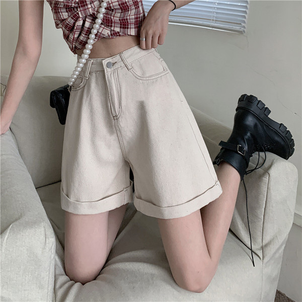 Blugi de dama actuali lungime 3/4 cu talie inalta