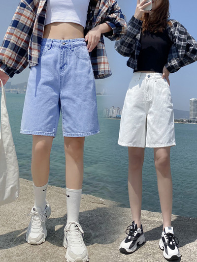 Нов модел дамски дънкови панталони - изчистен модел с джобове