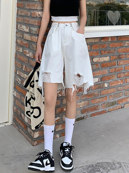 Sieviešu platas bikses ar saplēstu rakstu