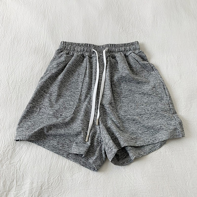 Σορτς με ελαστική μέση και κορδόνια