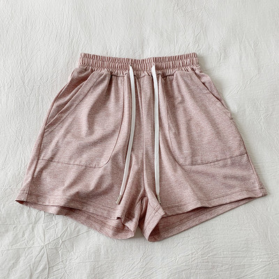 Σορτς με ελαστική μέση και κορδόνια