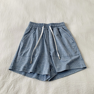 Σορτς με ελαστική μέση και κορδόνια