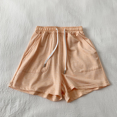 Σορτς με ελαστική μέση και κορδόνια