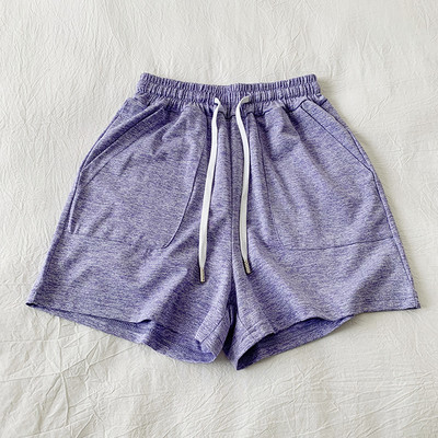 Σορτς με ελαστική μέση και κορδόνια