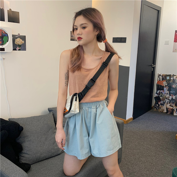 Sieviešu sporta šorti vienkāršs modelis