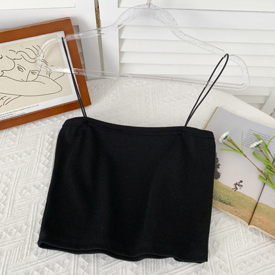 Καθημερινή γυναικεία αμάνκι μπλούζα 4 ημερών με λεπτά τιραντάκια