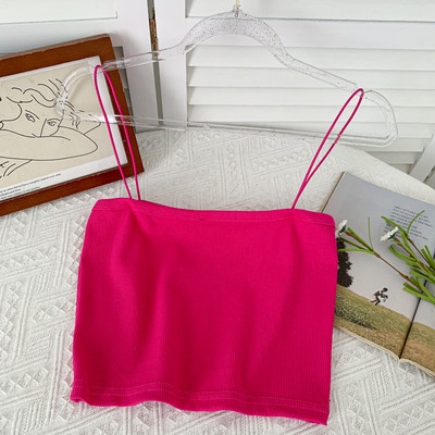 Καθημερινή γυναικεία αμάνκι μπλούζα 4 ημερών με λεπτά τιραντάκια