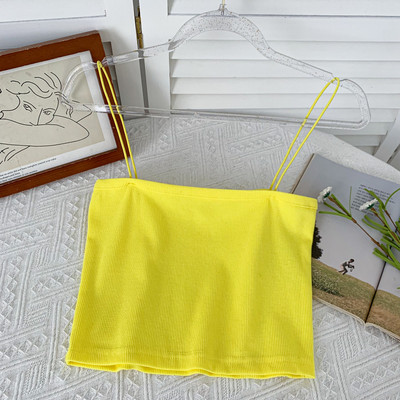 Καθημερινή γυναικεία αμάνκι μπλούζα 4 ημερών με λεπτά τιραντάκια