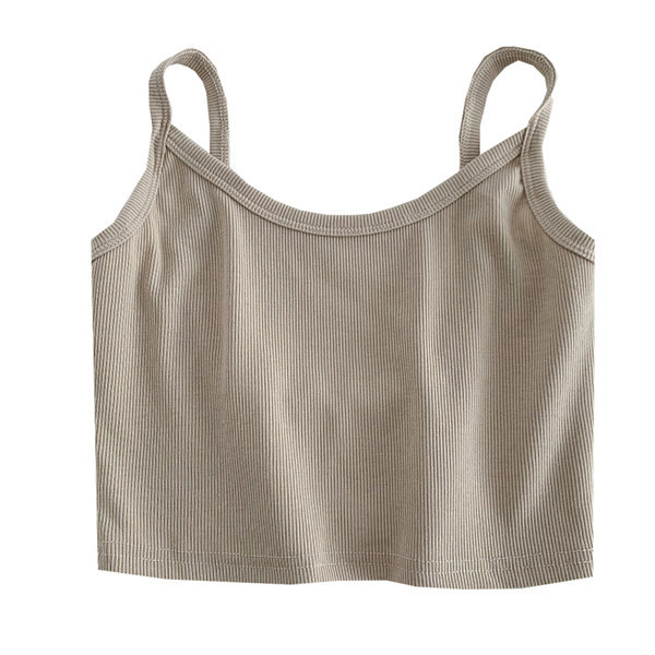 Jauna modeļa īss sieviešu topiņš ar plānām lencītēm - vairākās krāsās