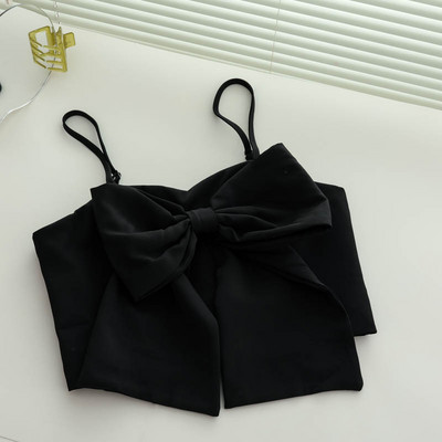 Κομψή γυναικείο μπούστο με κορδέλα και λεπτά τιραντάκια