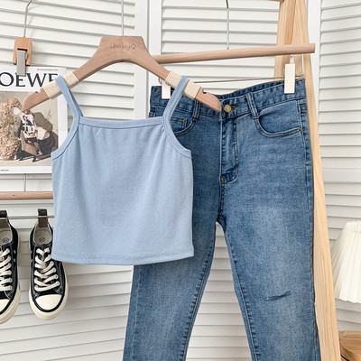 Maiou de damă de zi cu curele subțiri - mai multe culori