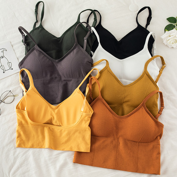 Bustiera de dama model simplu cu bretele subtiri