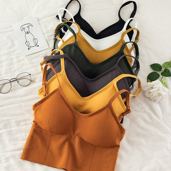 Bustiera de dama model simplu cu bretele subtiri