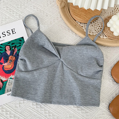 Maieu scurt de dama cu bretele subtiri - in mai multe culori