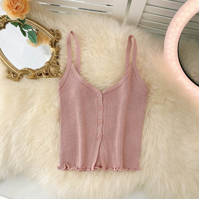 Sieviešu bikses ar plānām lencēm un pogām - vairākās krāsās