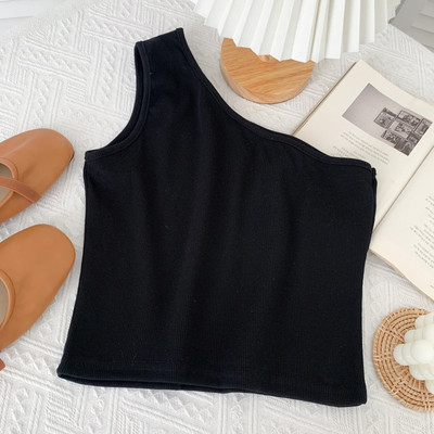 Jauna modeļa sieviešu topiņš ar vienu lencīti - vairākas krāsas