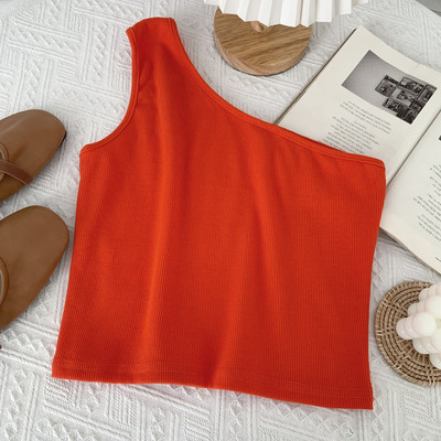 Jauna modeļa sieviešu topiņš ar vienu lencīti - vairākas krāsas